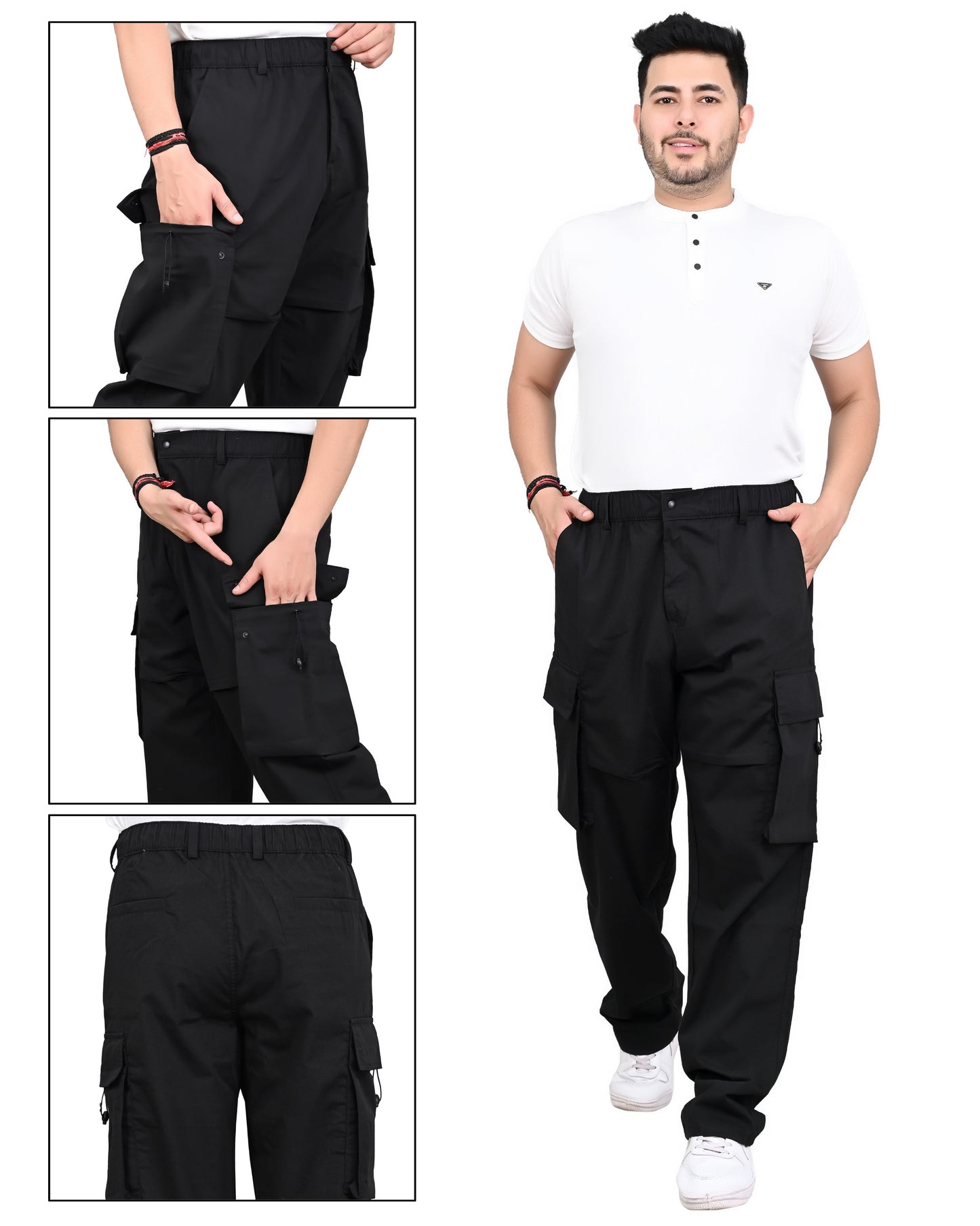 BreezeCotton Black Cargo