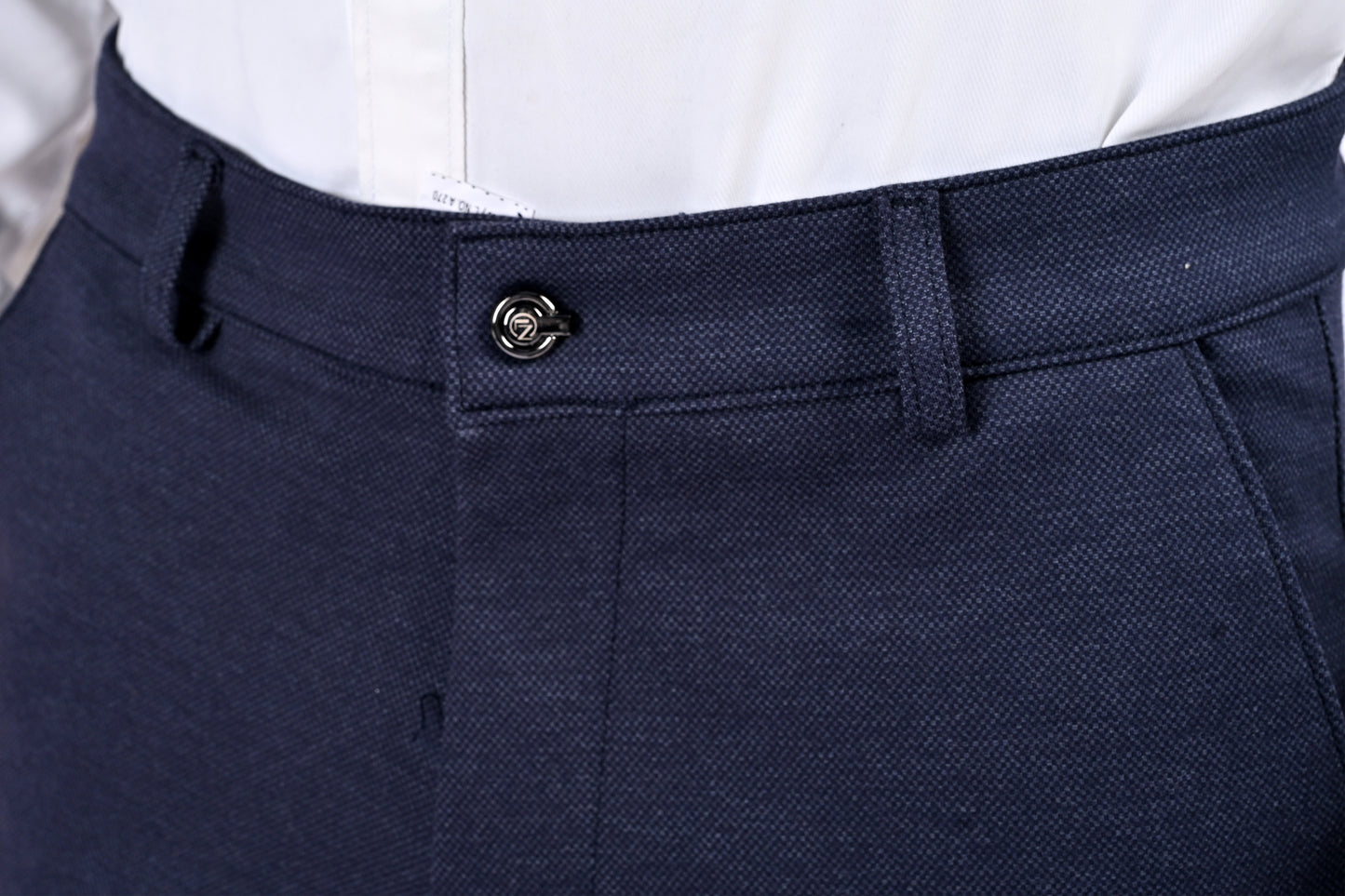 LNC UrbanFlex™ Prime 4-Way Stretch Tailored Light Navy Trouser