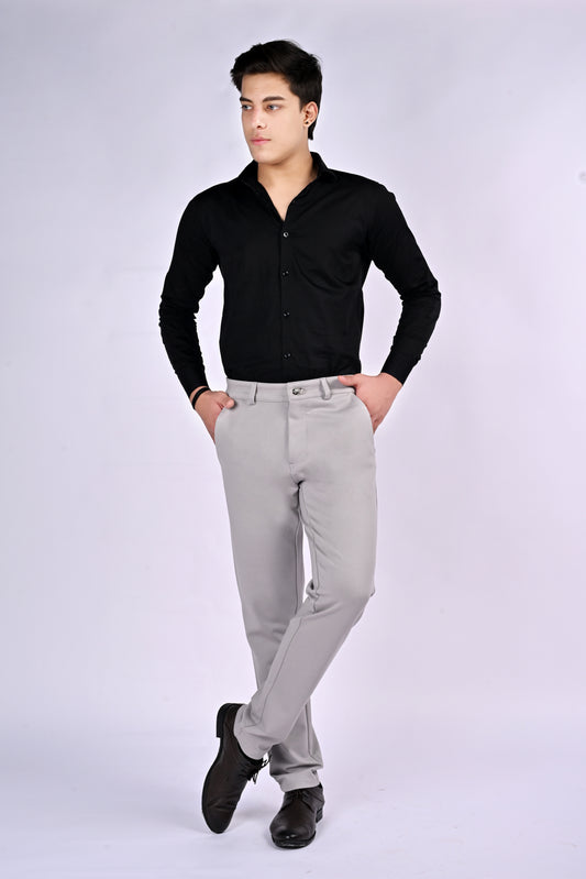 LNC UrbanFlex™ Prime 4-Way Stretch Tailored Grey Trouser