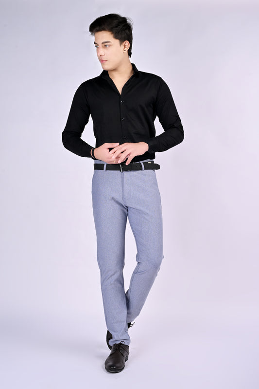 LNC UrbanFlex™ Prime 4-Way Stretch Tailored Sea Blue Trouser