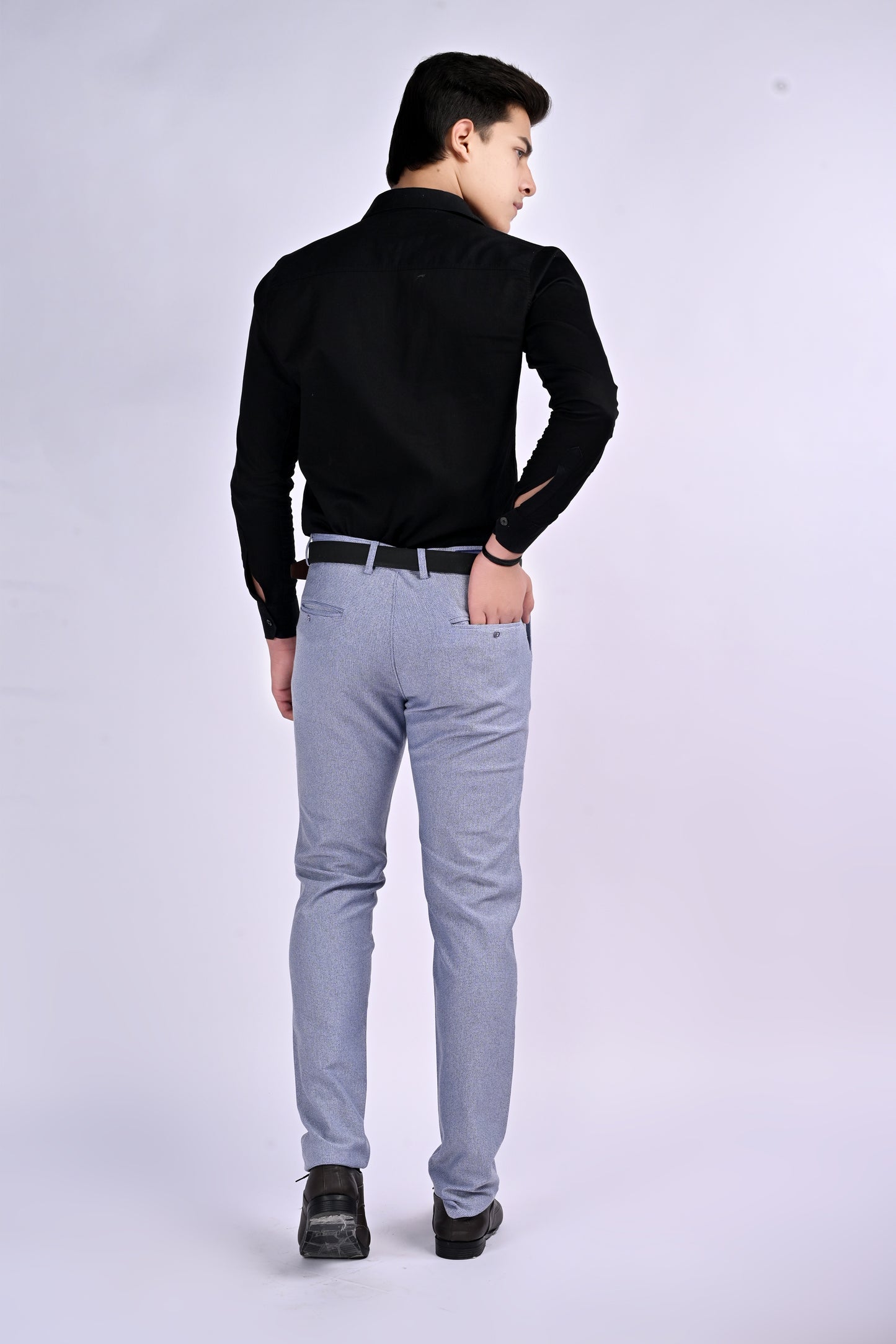 LNC UrbanFlex™ Prime 4-Way Stretch Tailored Sea Blue Trouser