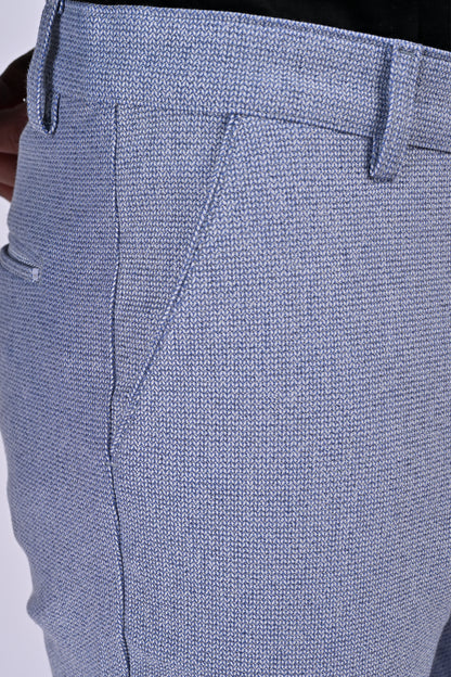 LNC UrbanFlex™ Prime 4-Way Stretch Tailored Sea Blue Trouser