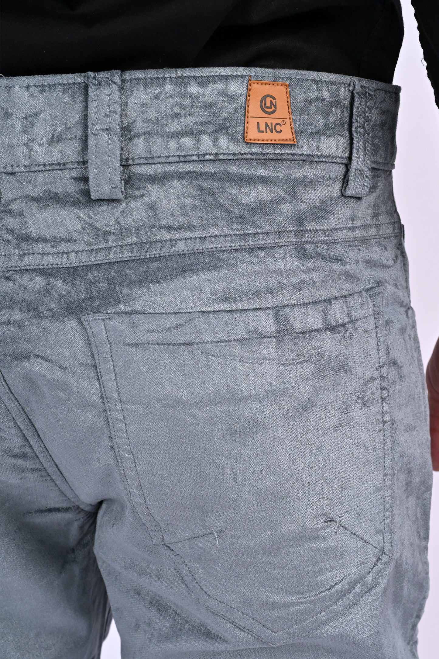 EliteSoft™ Premium Corduroy Grey Trousers – Winter Luxe Edition