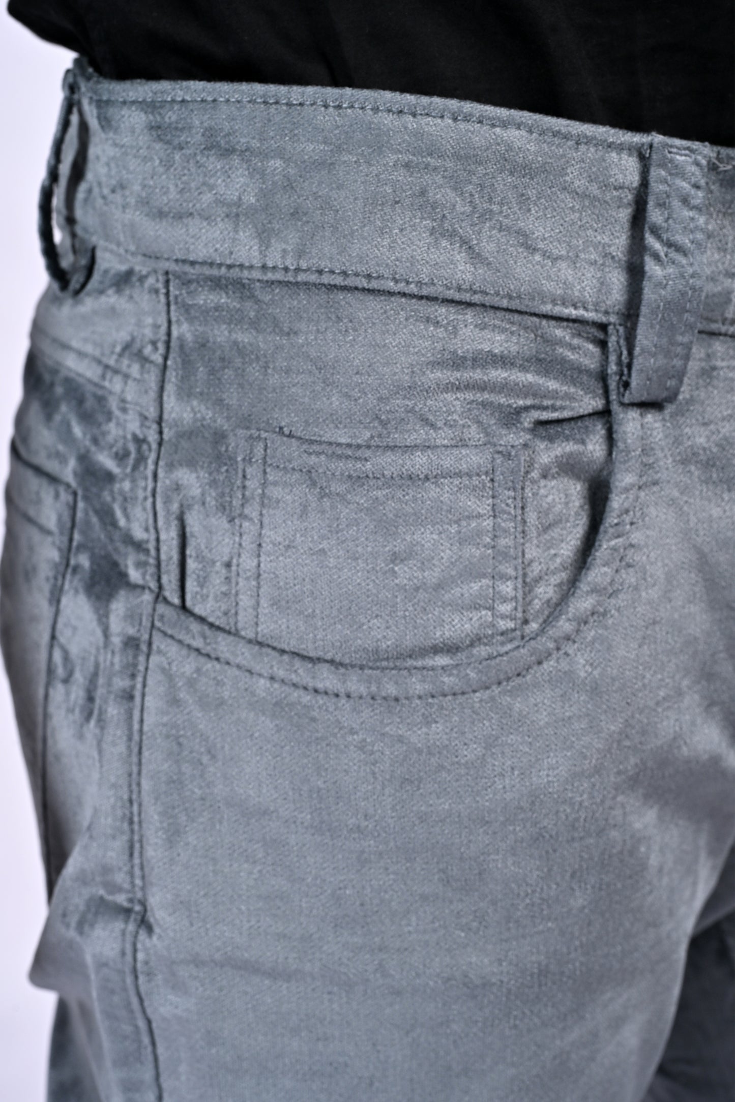 EliteSoft™ Premium Corduroy Grey Trousers – Winter Luxe Edition