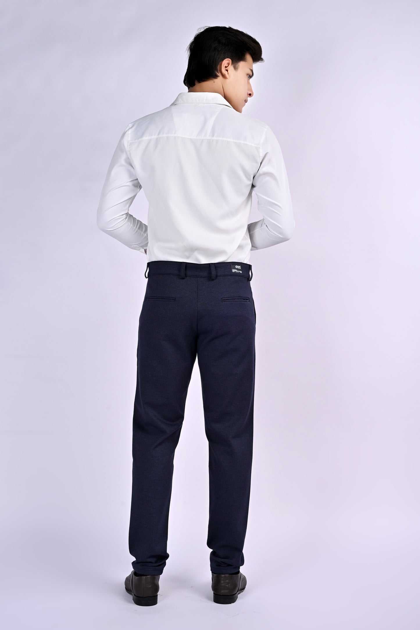 LNC UrbanFlex™ Prime 4-Way Stretch Tailored Light Navy Trouser