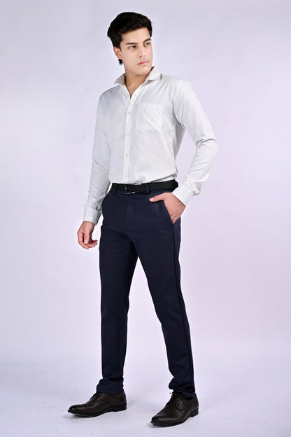 LNC UrbanFlex™ Prime 4-Way Stretch Tailored Light Navy Trouser