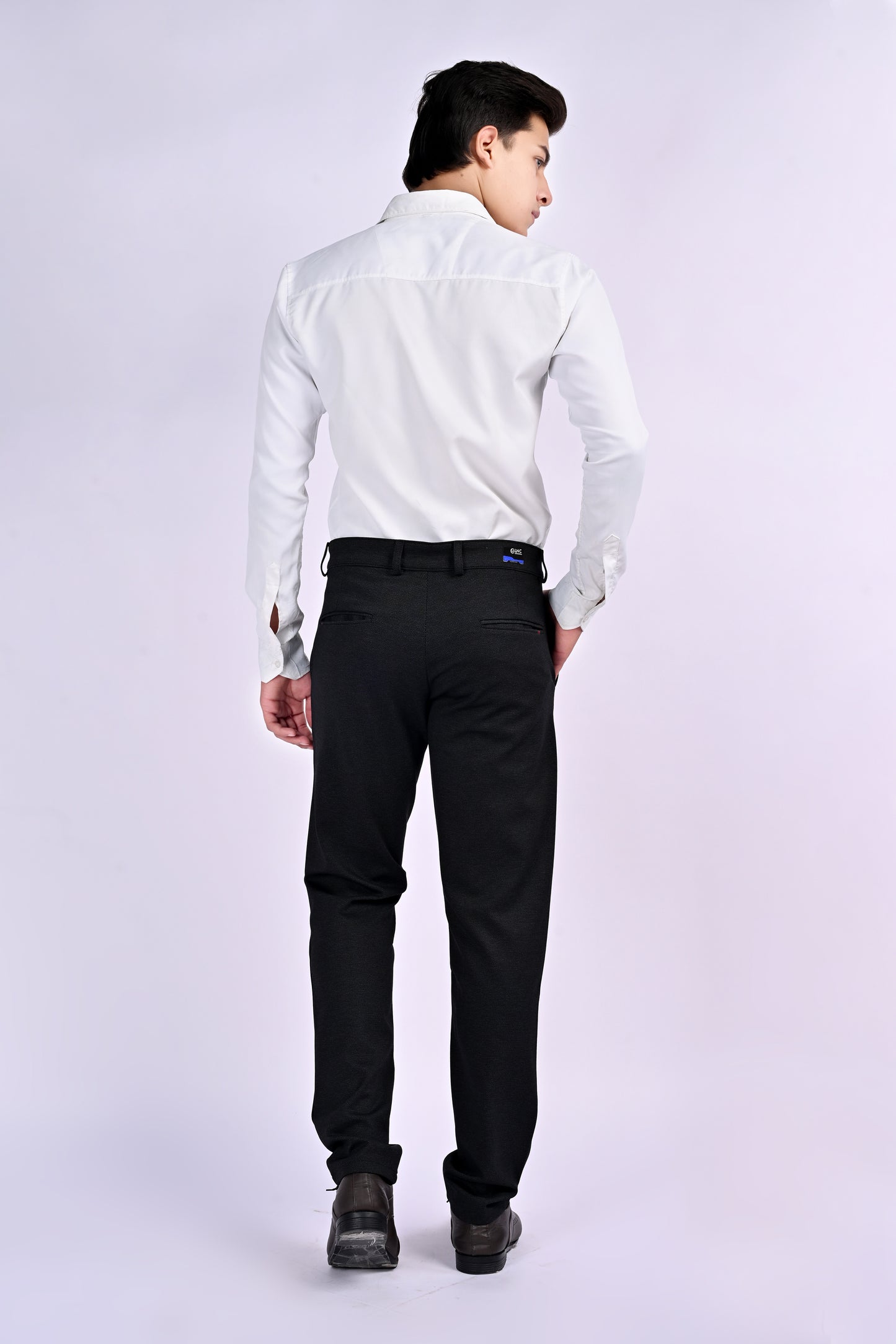 LNC UrbanFlex™ Prime 4-Way Stretch Tailored Black Trouser