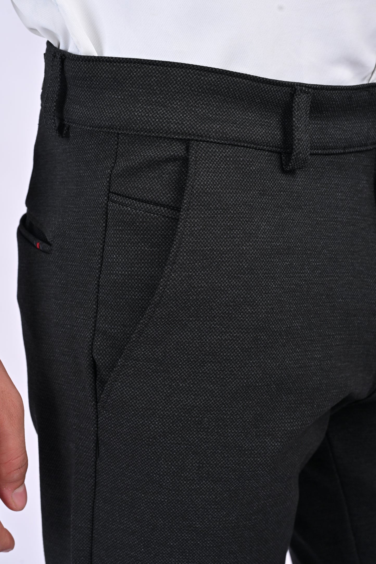 LNC UrbanFlex™ Prime 4-Way Stretch Tailored Black Trouser