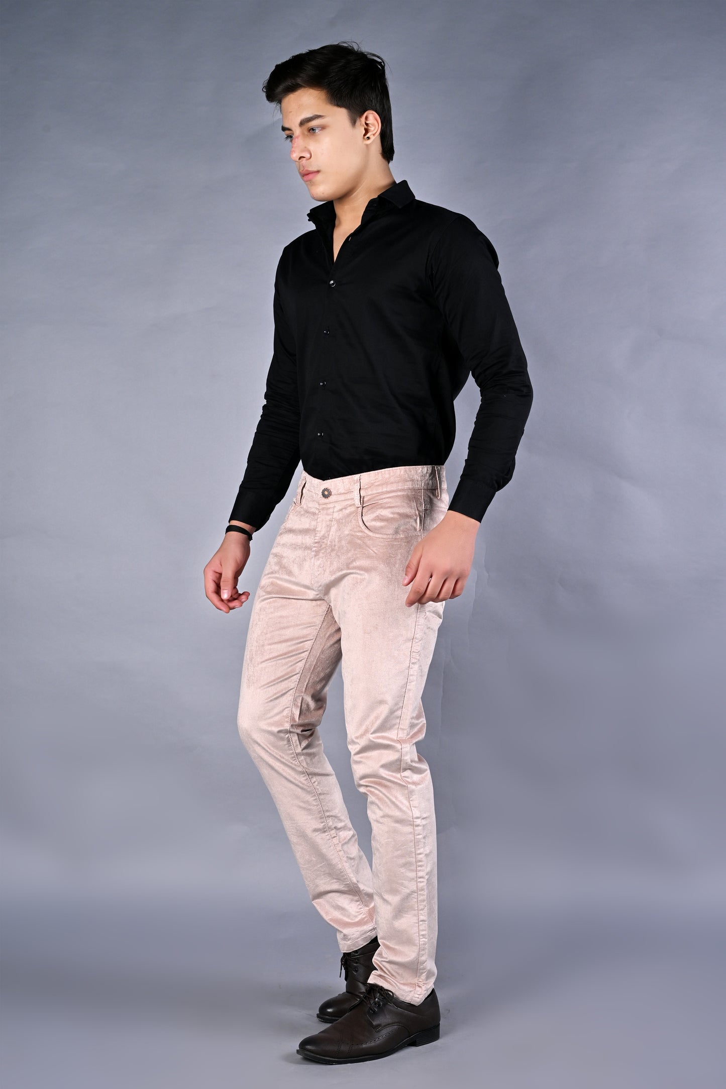 EliteSoft™ Premium Corduroy Cream Trousers – Winter Luxe Edition