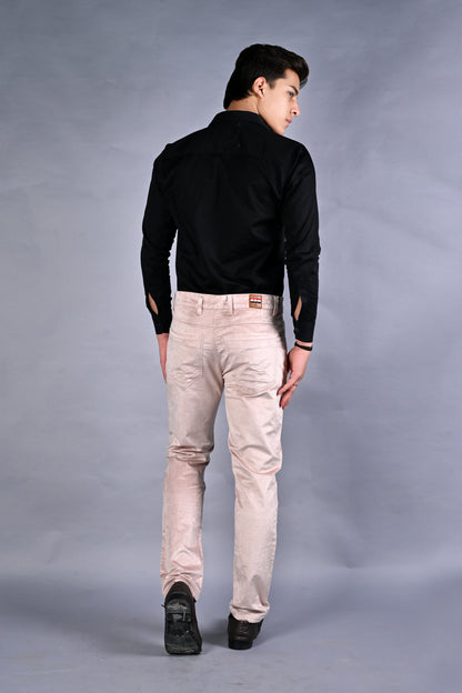EliteSoft™ Premium Corduroy Cream Trousers – Winter Luxe Edition