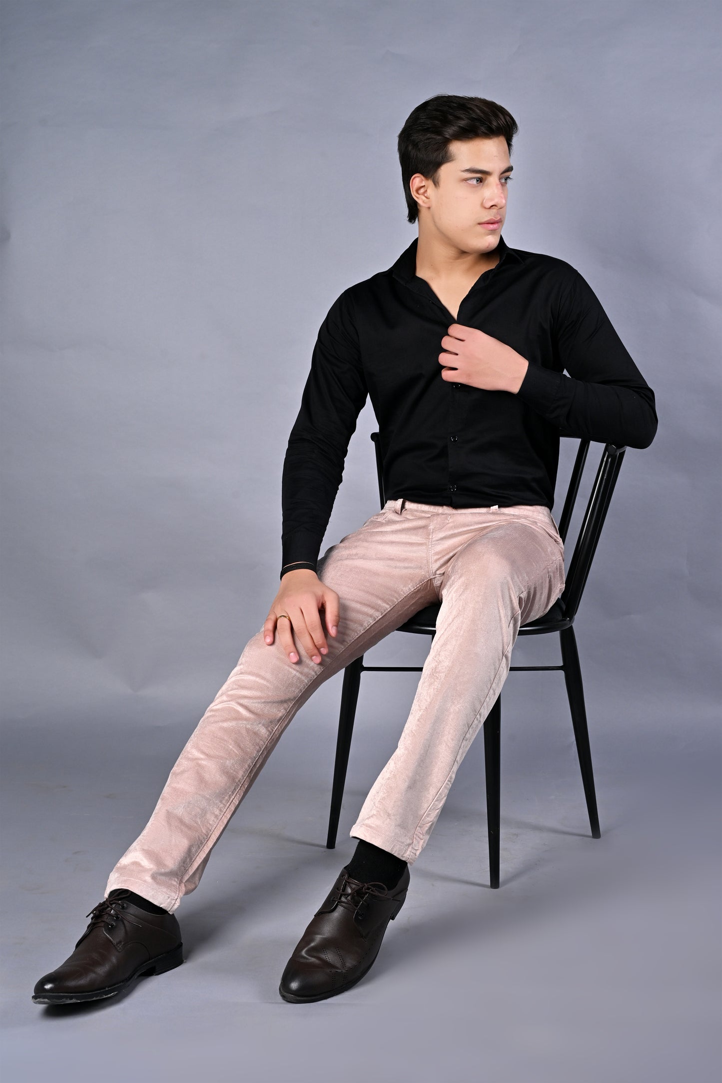 EliteSoft™ Premium Corduroy Cream Trousers – Winter Luxe Edition