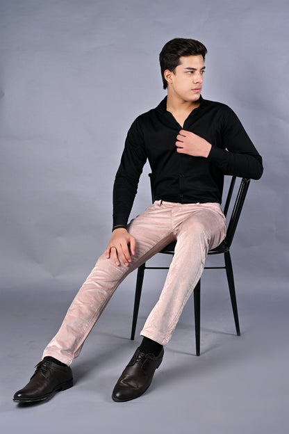 EliteSoft™ Premium Corduroy Cream Trousers – Winter Luxe Edition