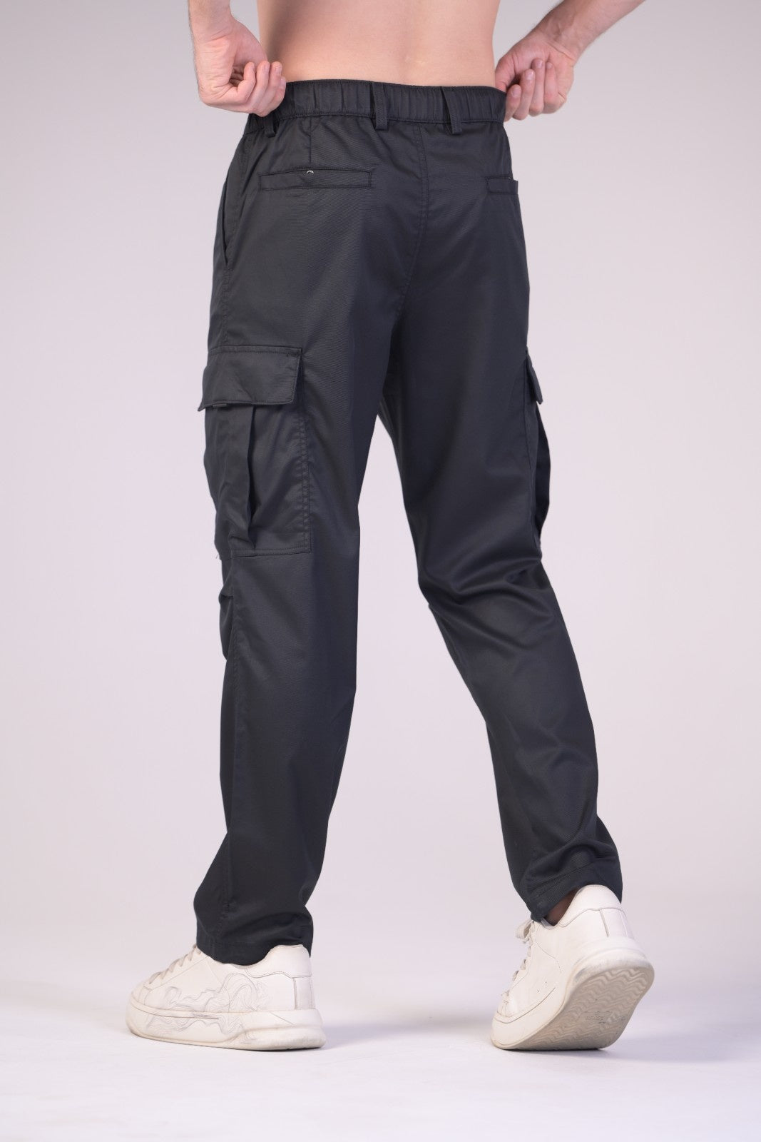 Terriflex Black Cargo Pants