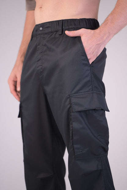 Terriflex Black Cargo Pants