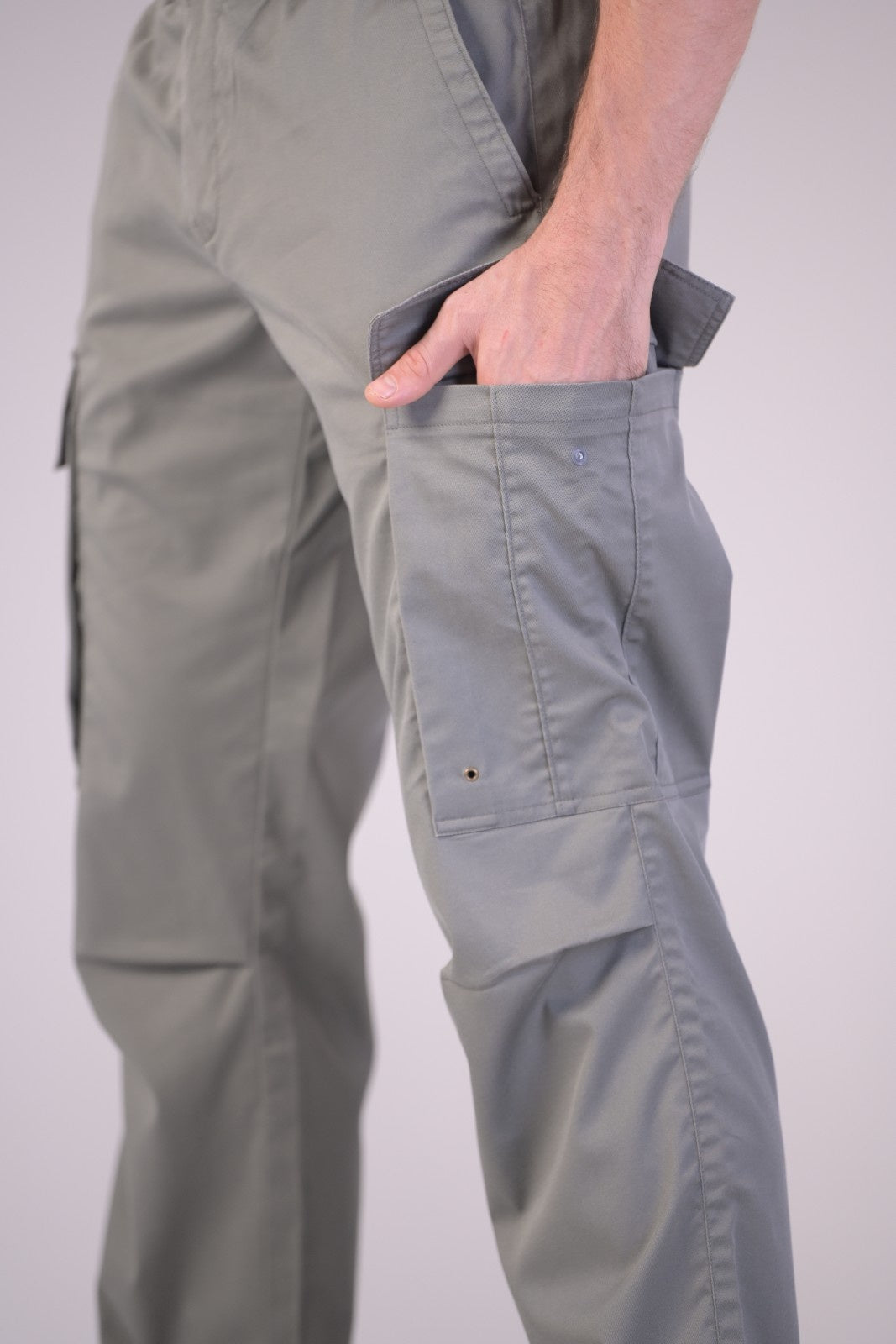 Terriflex Grey Cargo Pants