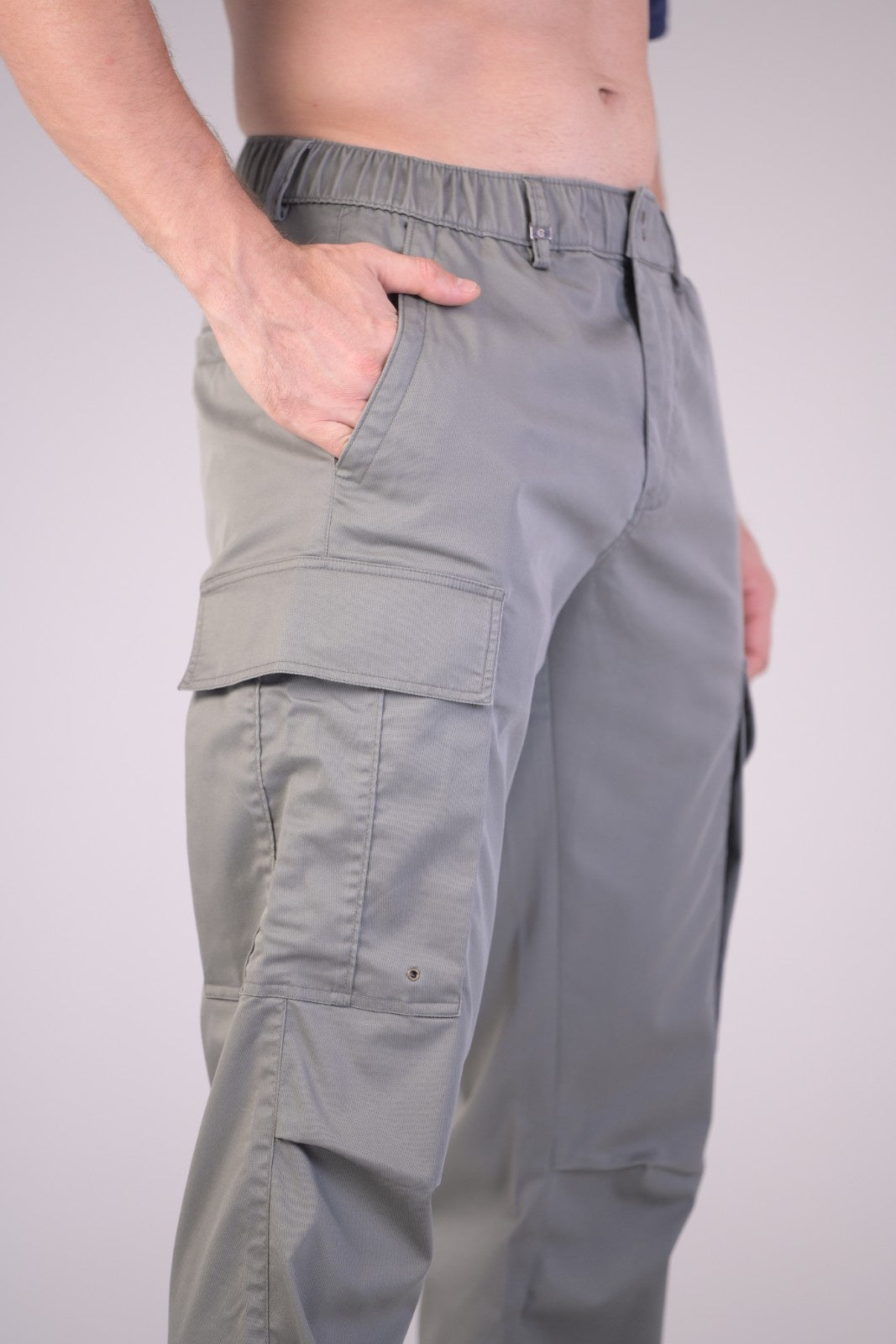 Terriflex Grey Cargo Pants